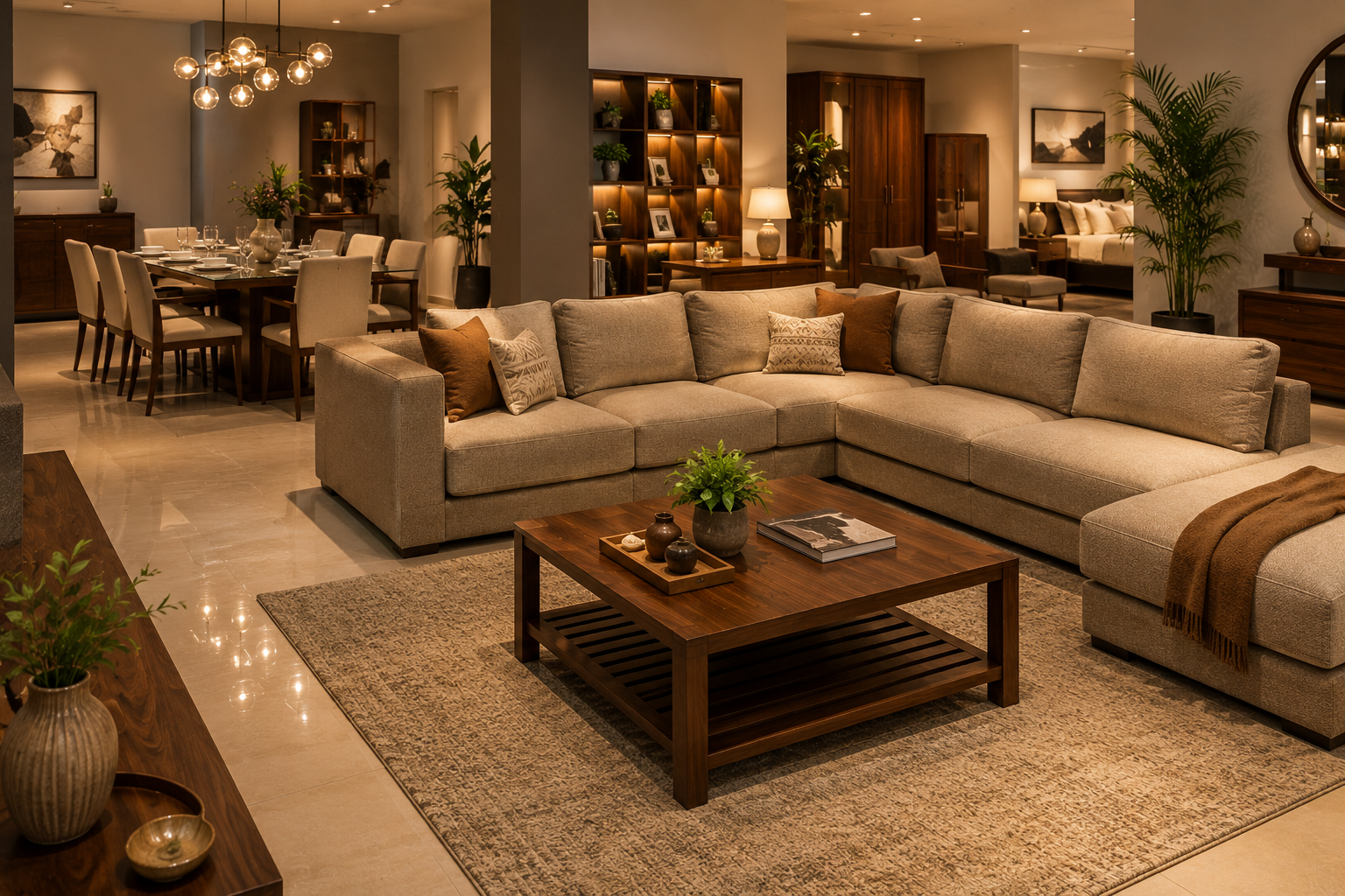 Kiran Furniture — 40-year brand · full build + SEO